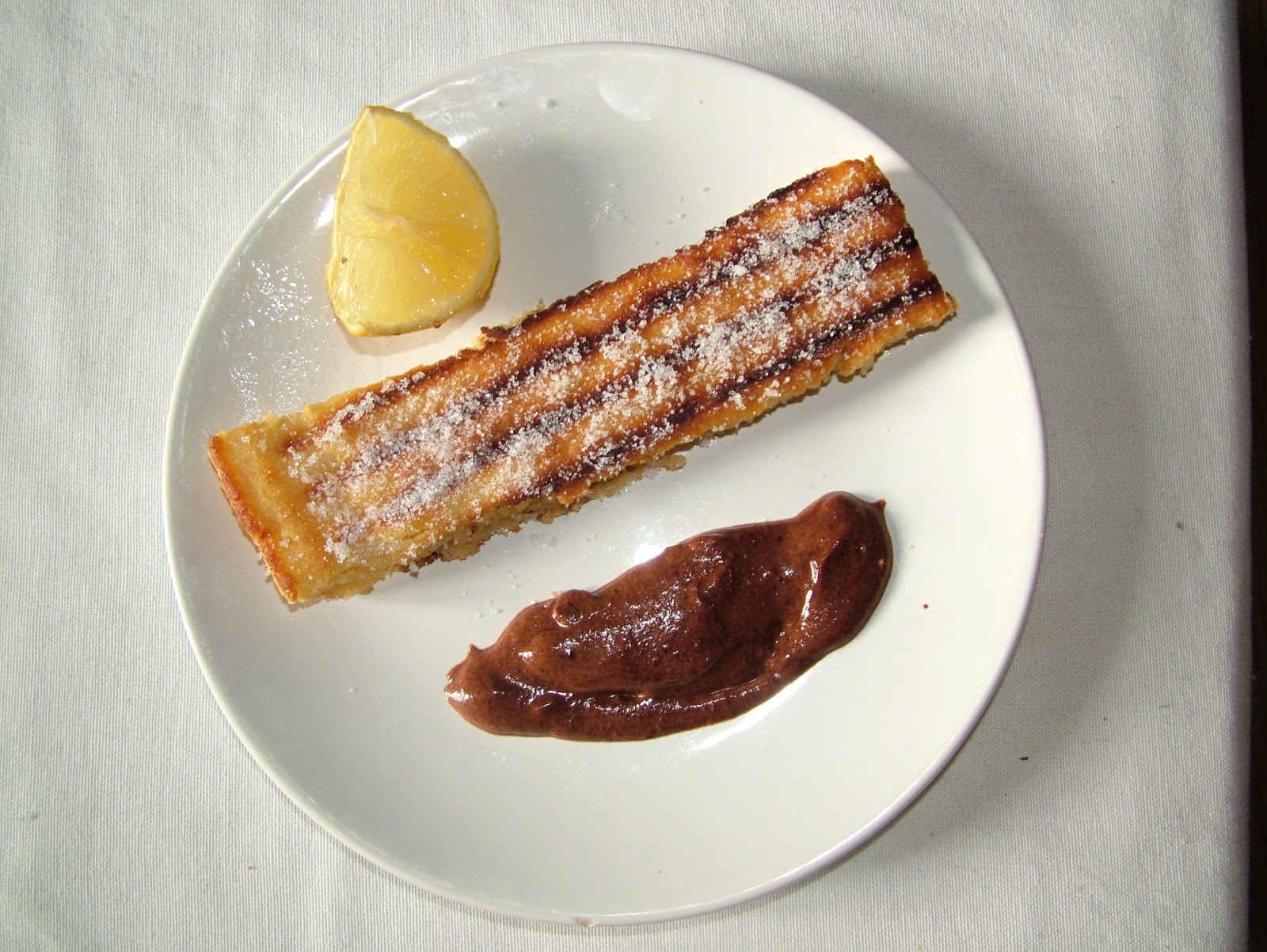 Kooky Girl Blog Griddle Pan Waffles with Chocolate Sauce