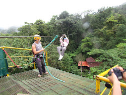 Safety First -- And Classic Form (Canopy Cover Ziplining)