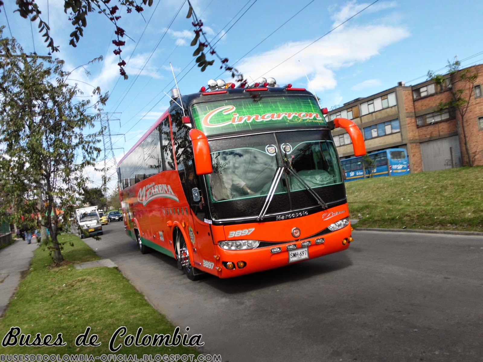 Flota la Macarena 3897 Buses de Colombia Oficial