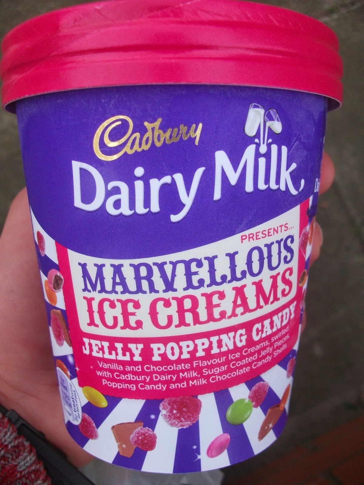 Cadbury Dairy Milk Marvellous Ice Creams Jelly Popping Candy