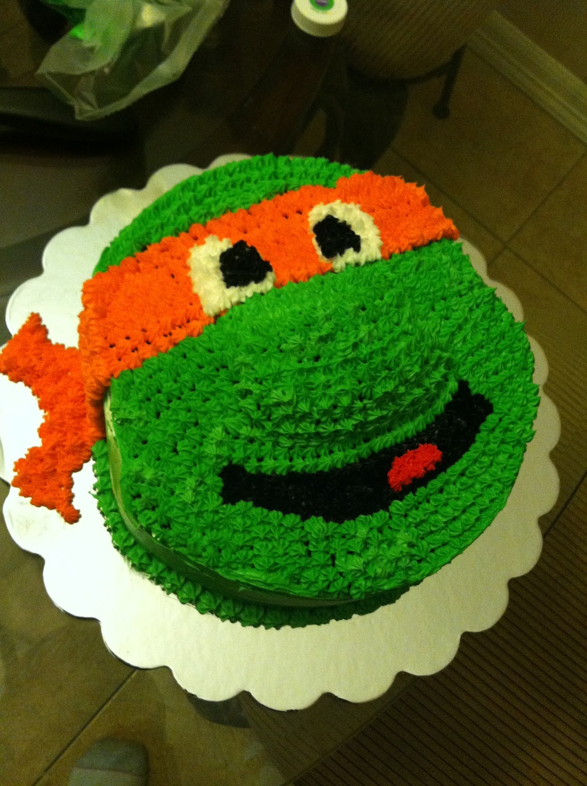 The Classy Cake Ninja turtle cake