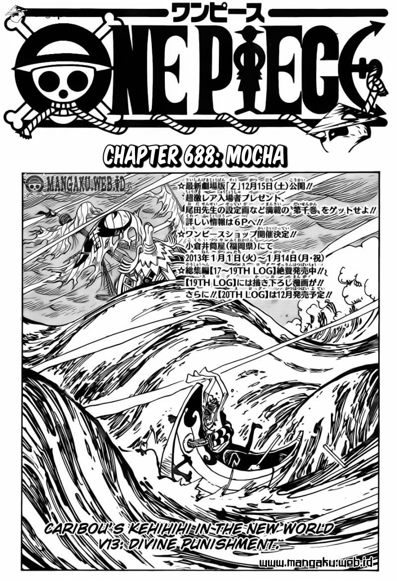 One Piece 688 - Mocha 03 One Piece 688 Mocha