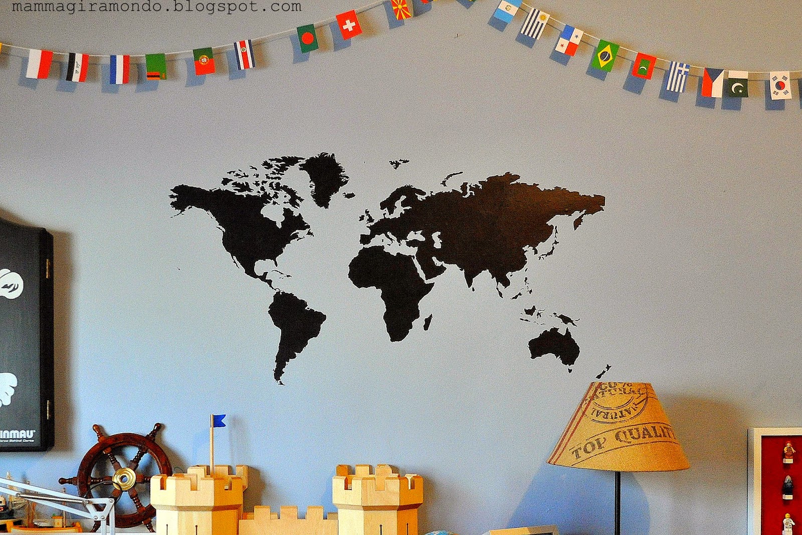 Travel decor: i wall stickers per decorare le pareti di casa