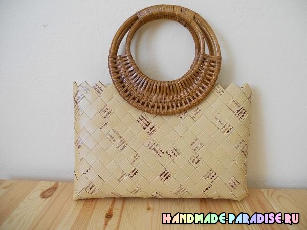 Сумки из журнальных страниц 5