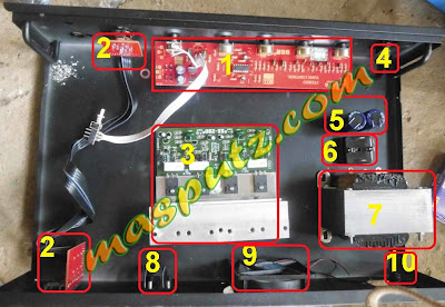 Cara Mudah Merakit Power Amplifier 200 Watt Stereo