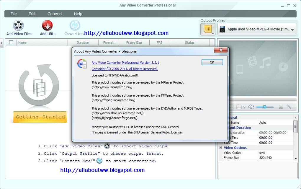 Any Video Converter 6.3.2 Crack Keygen Latest Version 2019