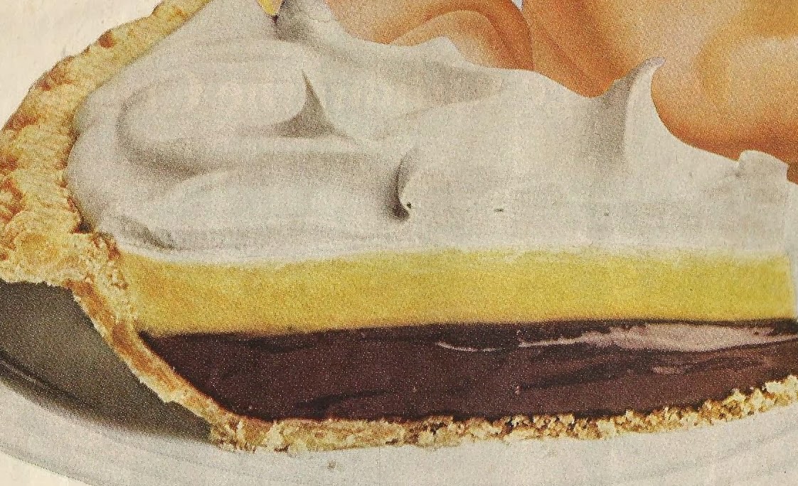 Recipes from Sadie Bells Books Triple Layer Pudding Pie (1975 Jello