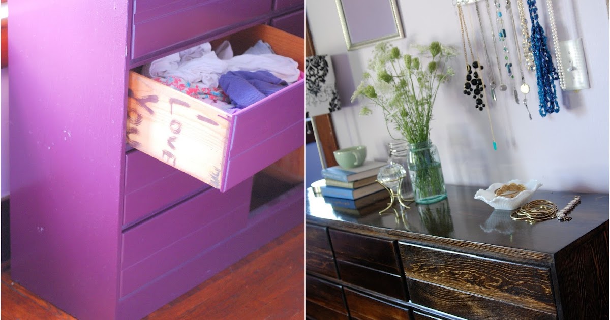Rachel Zimm The Purple Dresser Redo