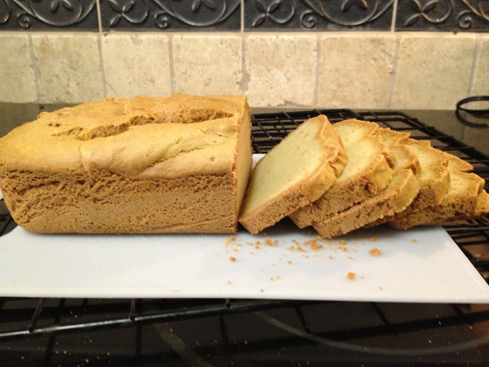 Linda C's Kitchen Table Macadamia Nut Butter Bread