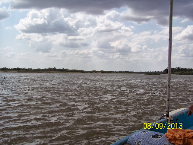 Boat Safari along the Rufiji River, Selous Game reserve Tanzania