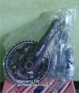 jual Crank set Shimano deore 2014 sepeda mtb gunung downhill murah terjangkau