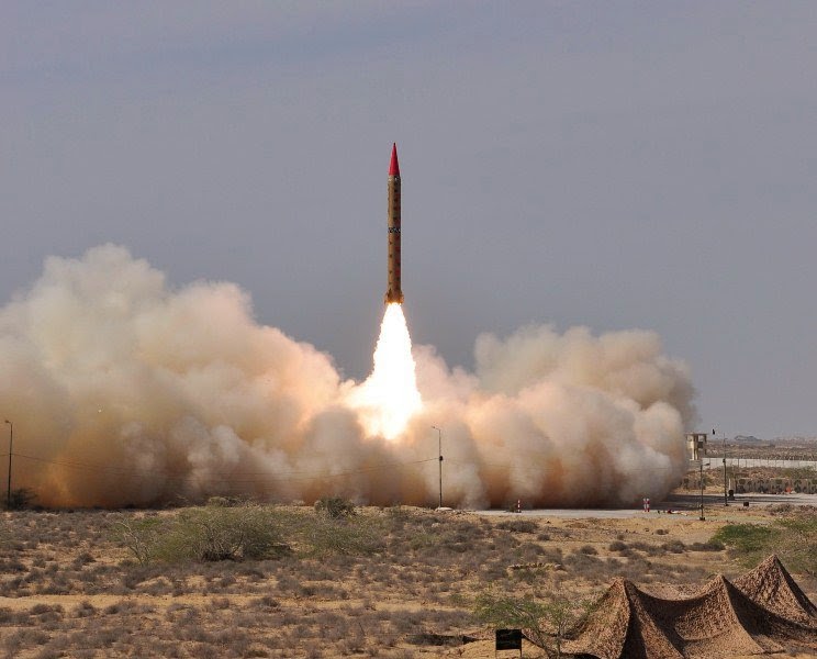 Pakistan Army Strategic Forces Command Tests ShaheenII (HatfVI
