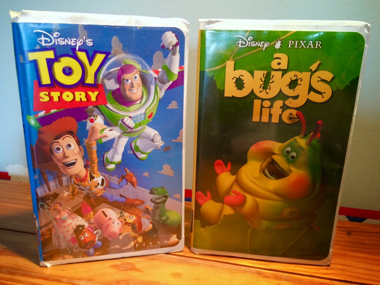 Dan the Pixar Fan Pixar Collection VHS Tapes