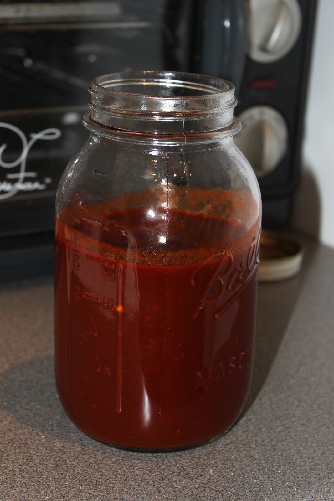 Jenn's Food Blog Red Chili Sauce to use with Tamales