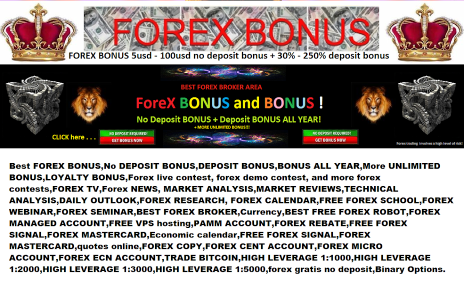 best forex broker deposit bonus
