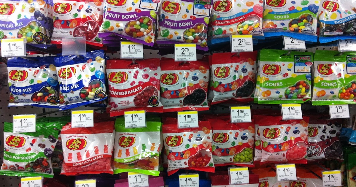 Walking The Candy Aisle Jelly Belly in the aisle