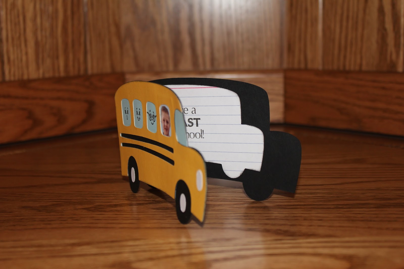 Crafting With Nana School Bus Card