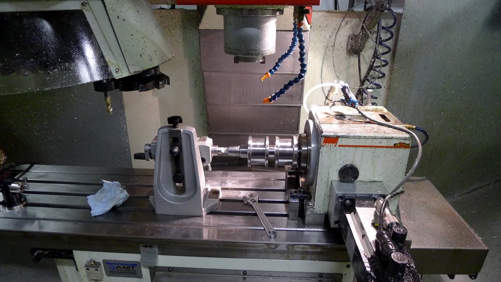 Machining the Crankshaft Connecting Rod Journals Cosentino Engineering