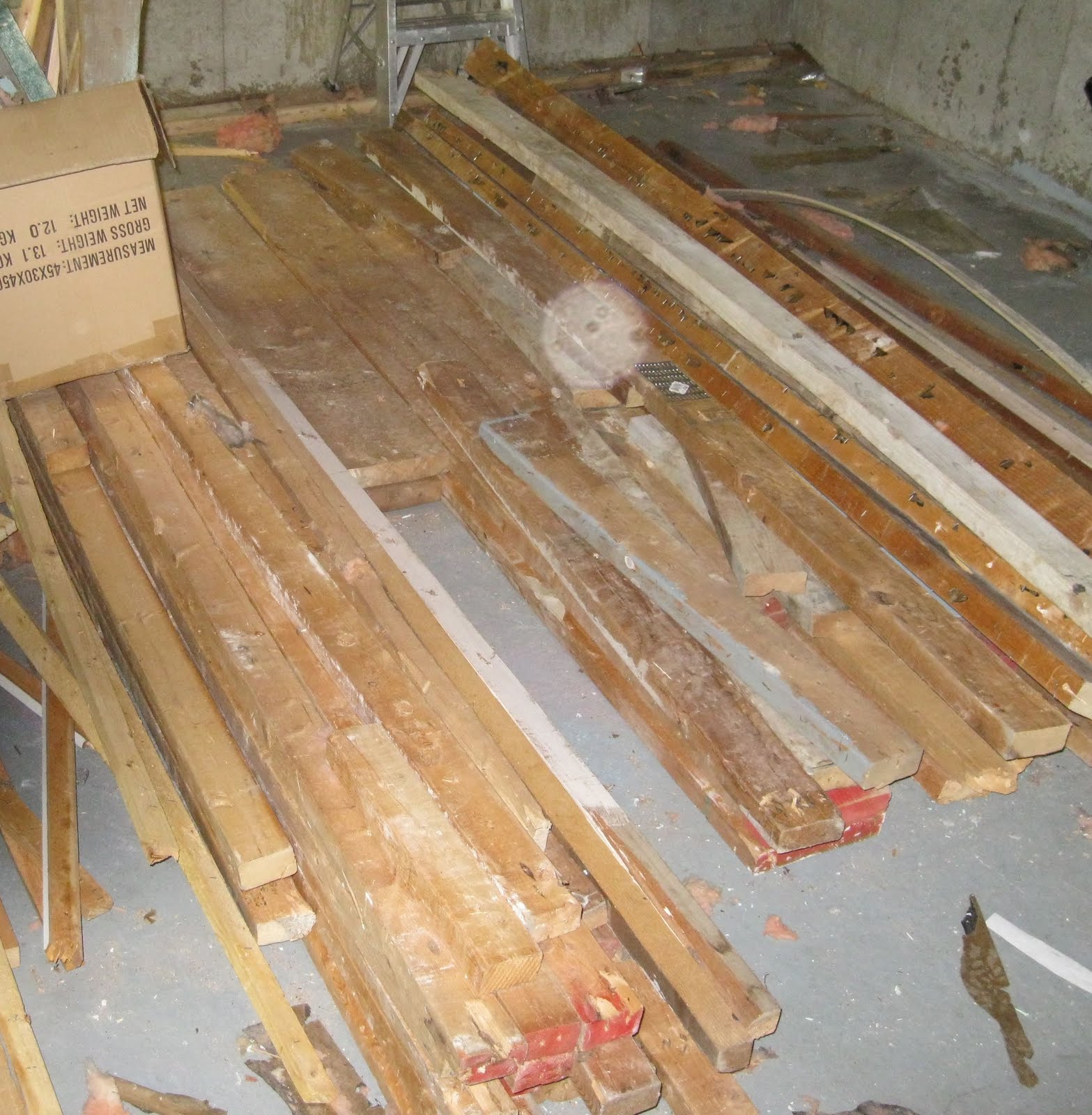 LEED Reno Framing with Reclaimed Lumber