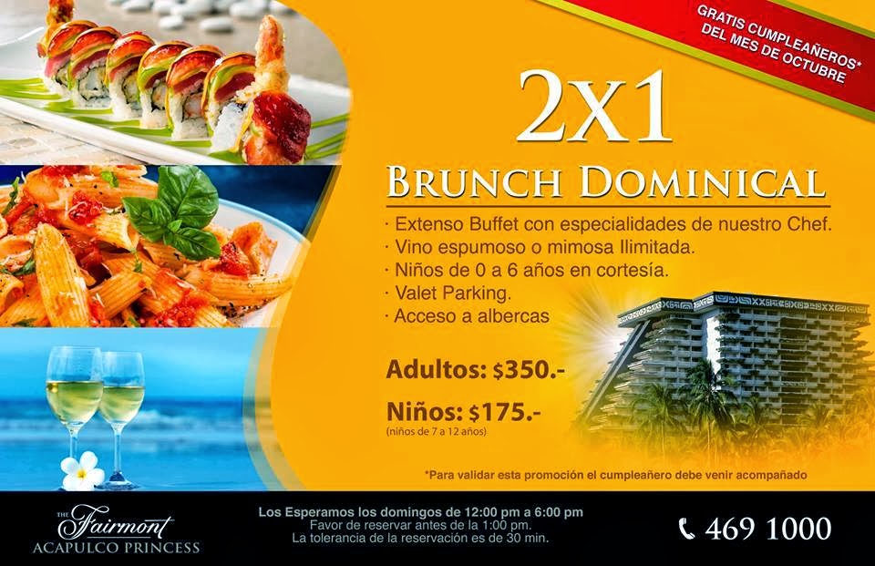 SD BRUNCH DOMINICAL HOTEL ACAPULCO PRINCESS