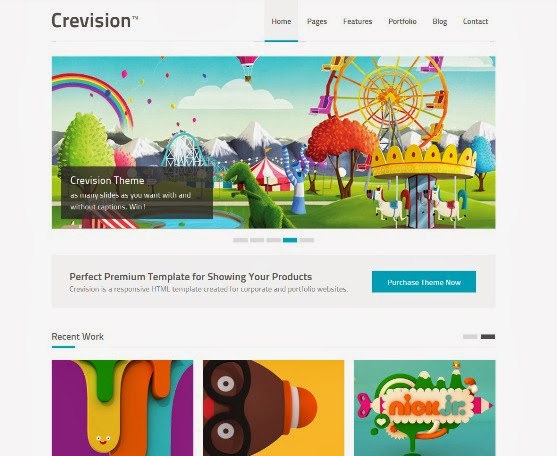 Crevision - Responsive HTML Template