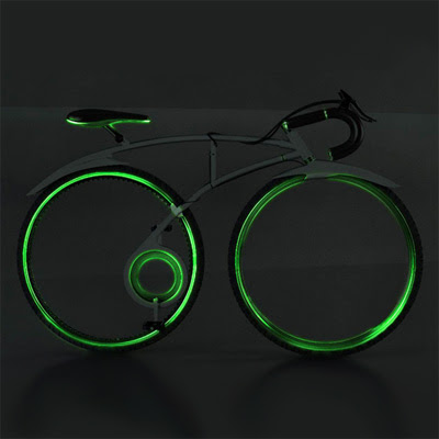 This may be racing bike concept at get many inspirations from TRON 