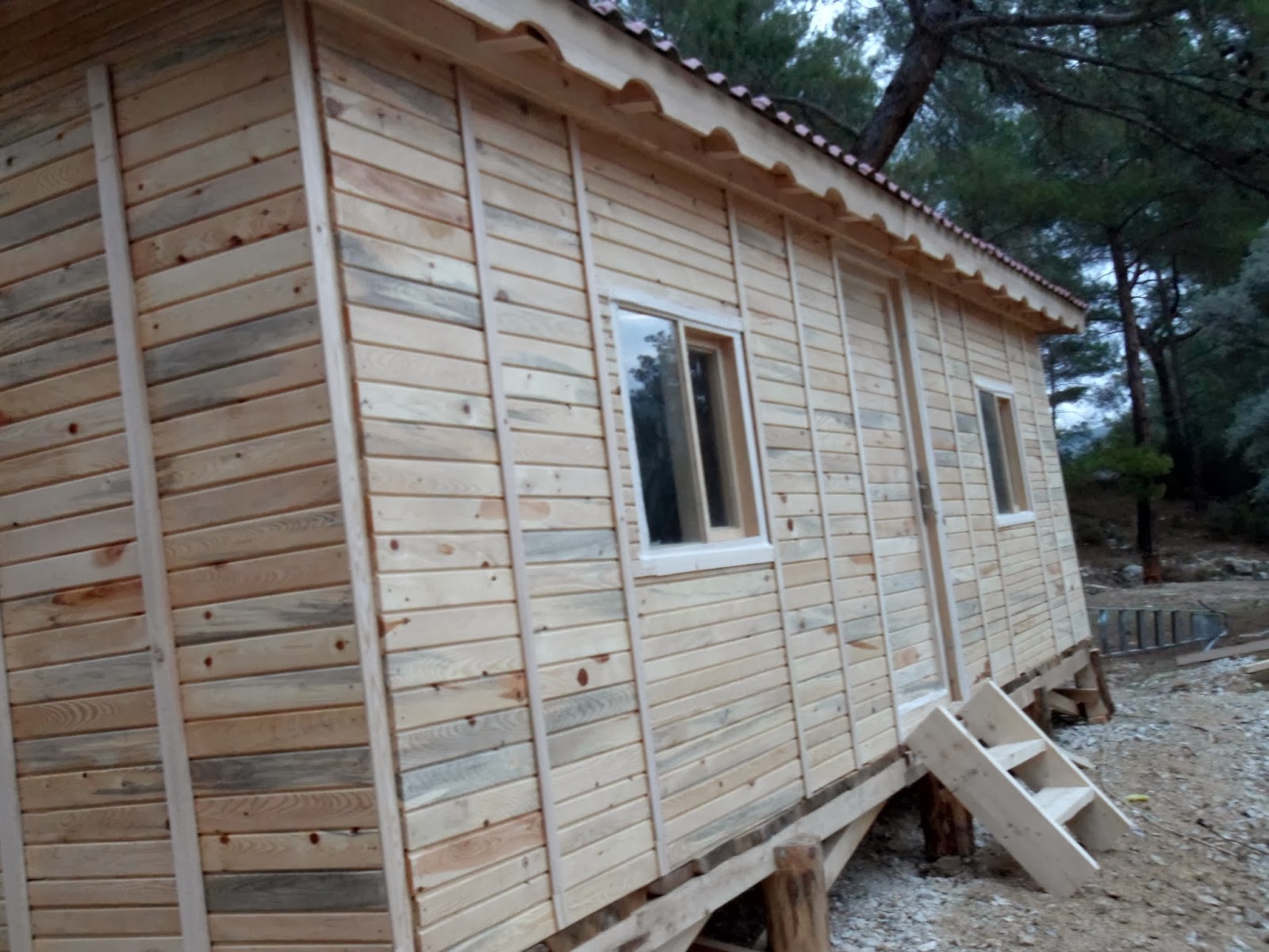 Ahşap ev 30 m2 konteynır tipi ev