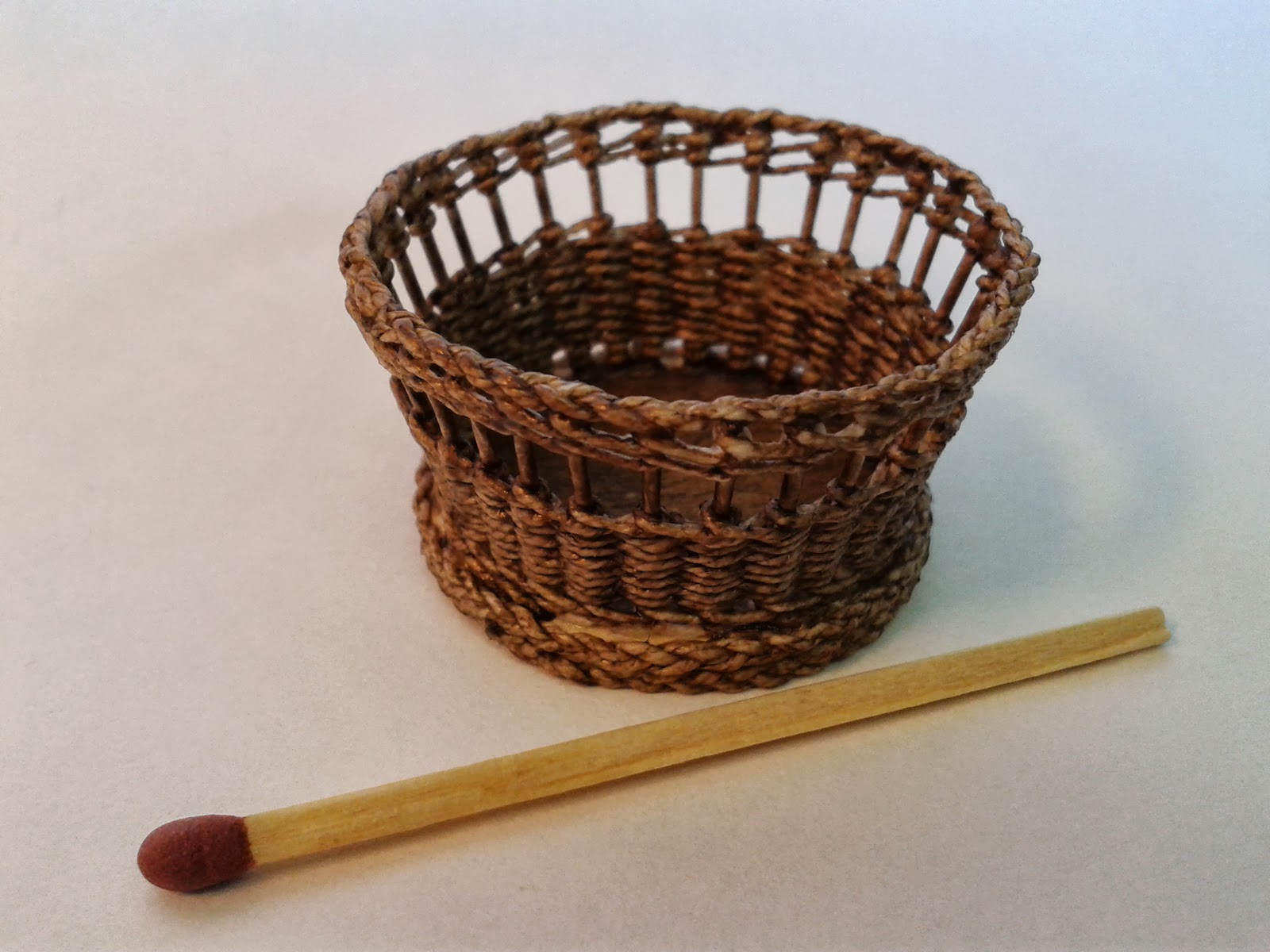 Miniature House Weaving Baskets