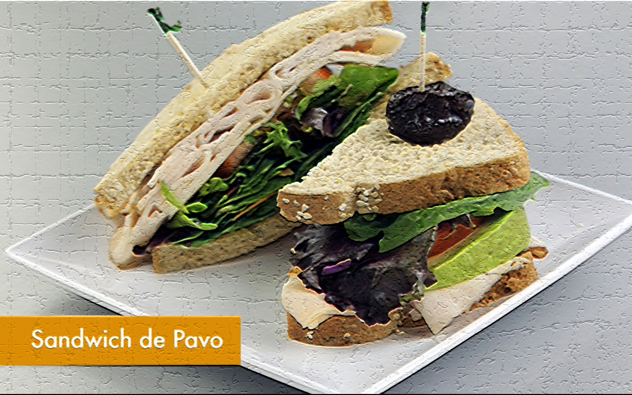 TJ / FITNESS Sandwich de Pavo