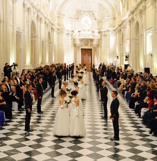 Il gran ballo alla reggia di venaria reale