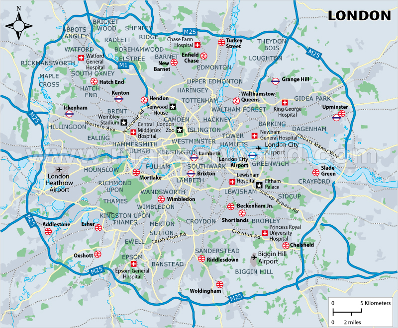 London, United Kingdom - Tourist Destinations
