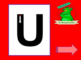 El Monstruito en Monteagudo: Letra U.