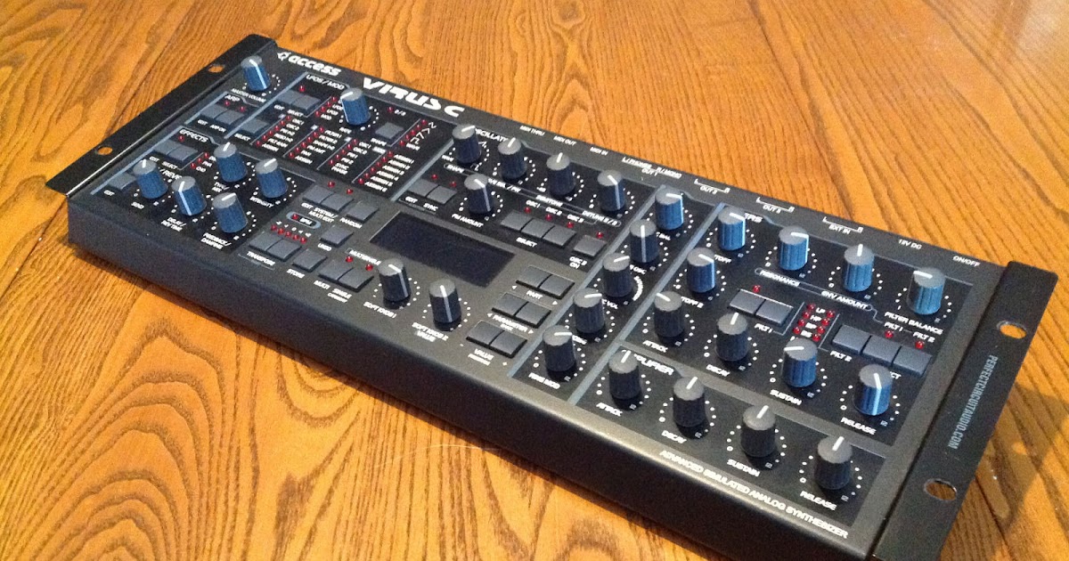 MATRIXSYNTHB Access Virus Version C Synthesizer With Rack Ears