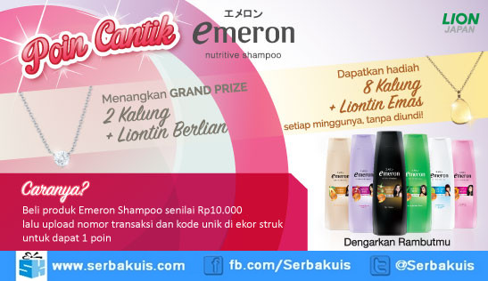 Promo Poin Cantik Berhadiah 4 Kalung Emas per Minggu Promo Poin Cantik Berhadiah 4 Kalung Emas per Minggu