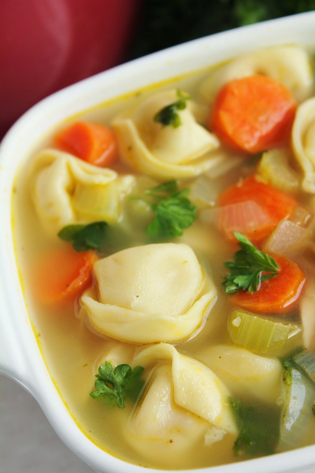 Tortellini Chicken Noodle Soup
