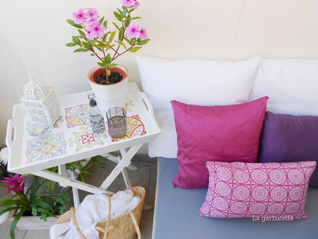 Avances en mi terraza: zona chill out terminada Chill out low cost