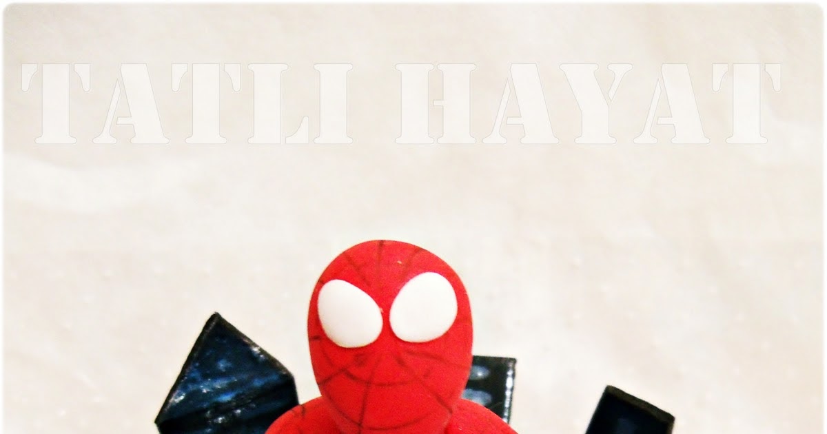 TATLI HAYAT PASTA TASARIM SPIDERMAN PASTASI