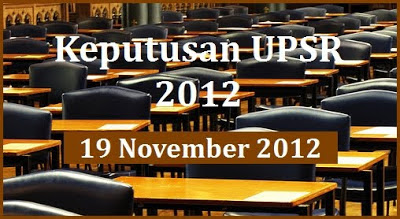 Keputusan UPSR 2012