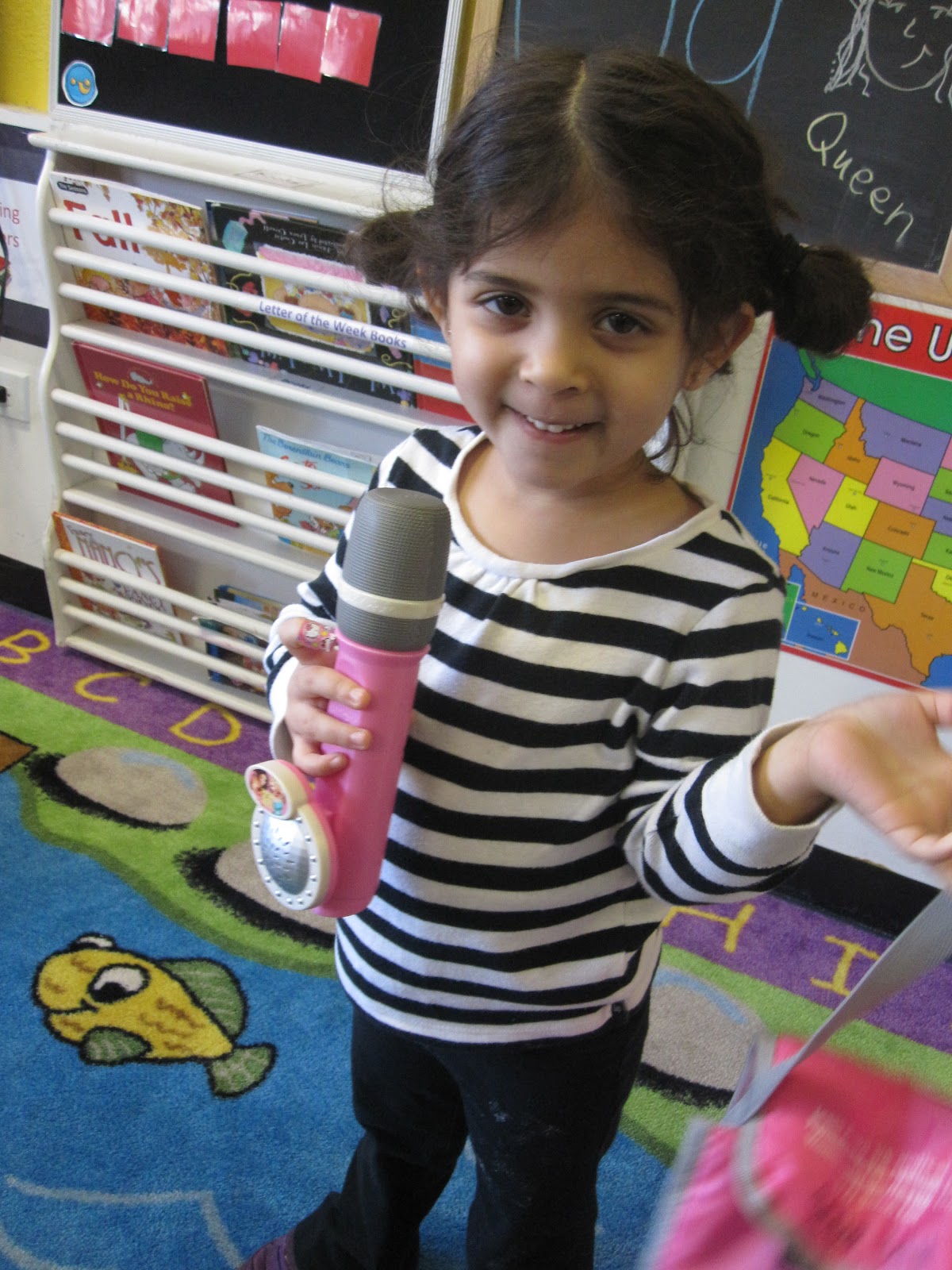 Noble Day Care's Learning Lions Letter Q Show & Tell!