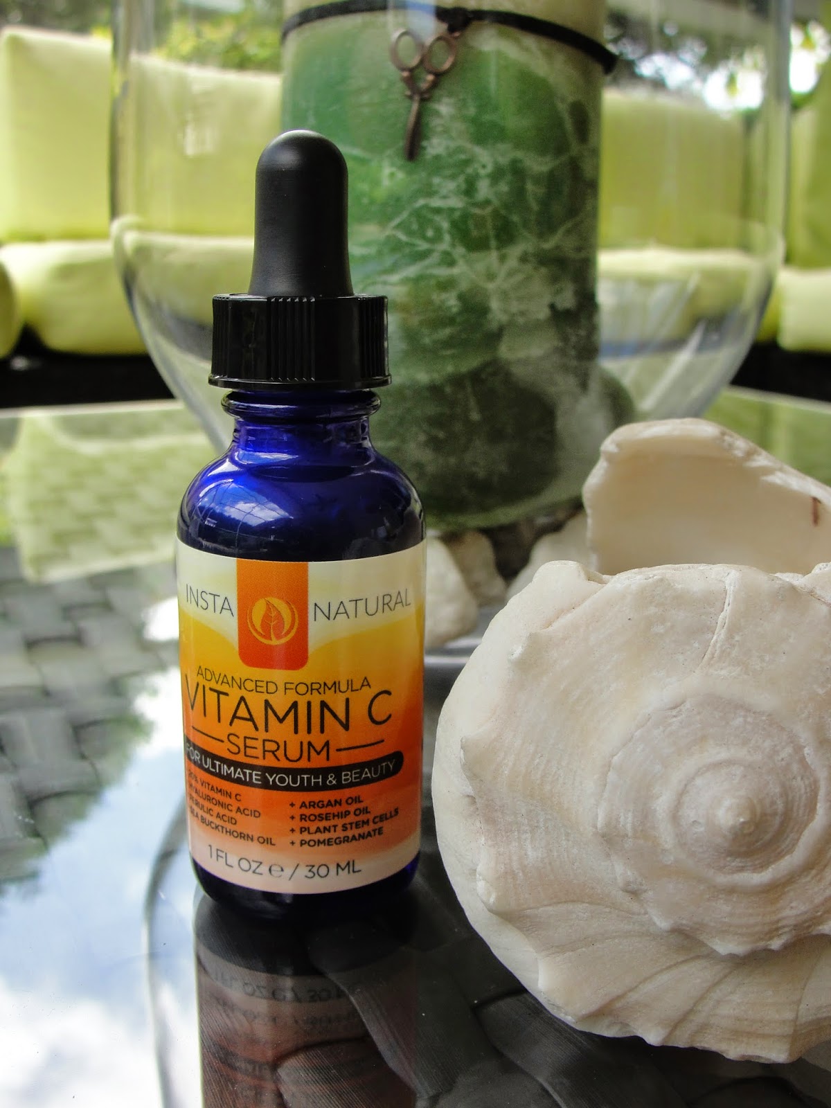 Insta Natural Vitamin C Facial Toner, Eye Gel & Vitamin C Serum Review