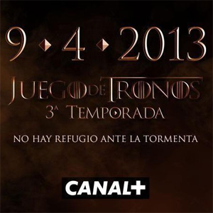 La tercera temporada de Juego de Tronos 3 a partir del 9 de abril en Canal + La tercera temporada de Juego de Tronos 3 a partir del 9 de abril en Canal +