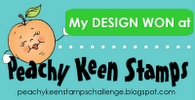 Peachy Keen Stamps Challenge Winner