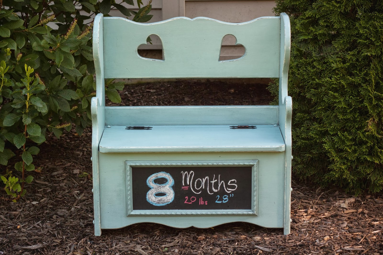 Faith, Family, and DIY Children's Bench Photography Prop