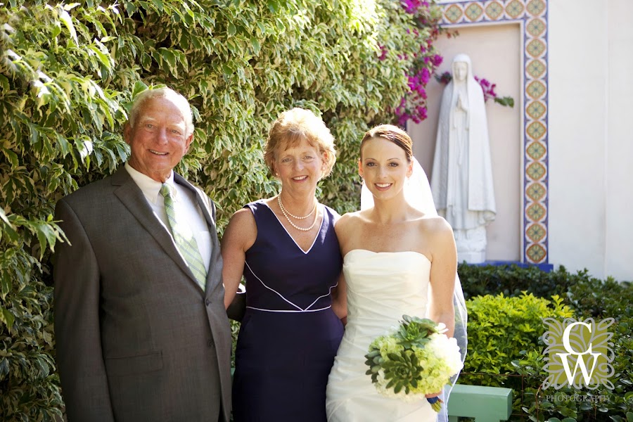 wedding long beach all saints church