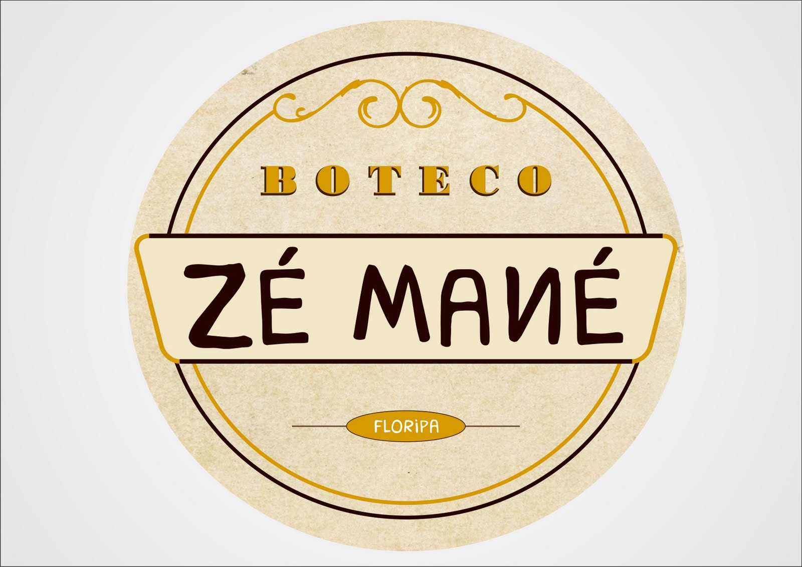 BlogDoMeuCurso Logomarca Boteco Zé Mané