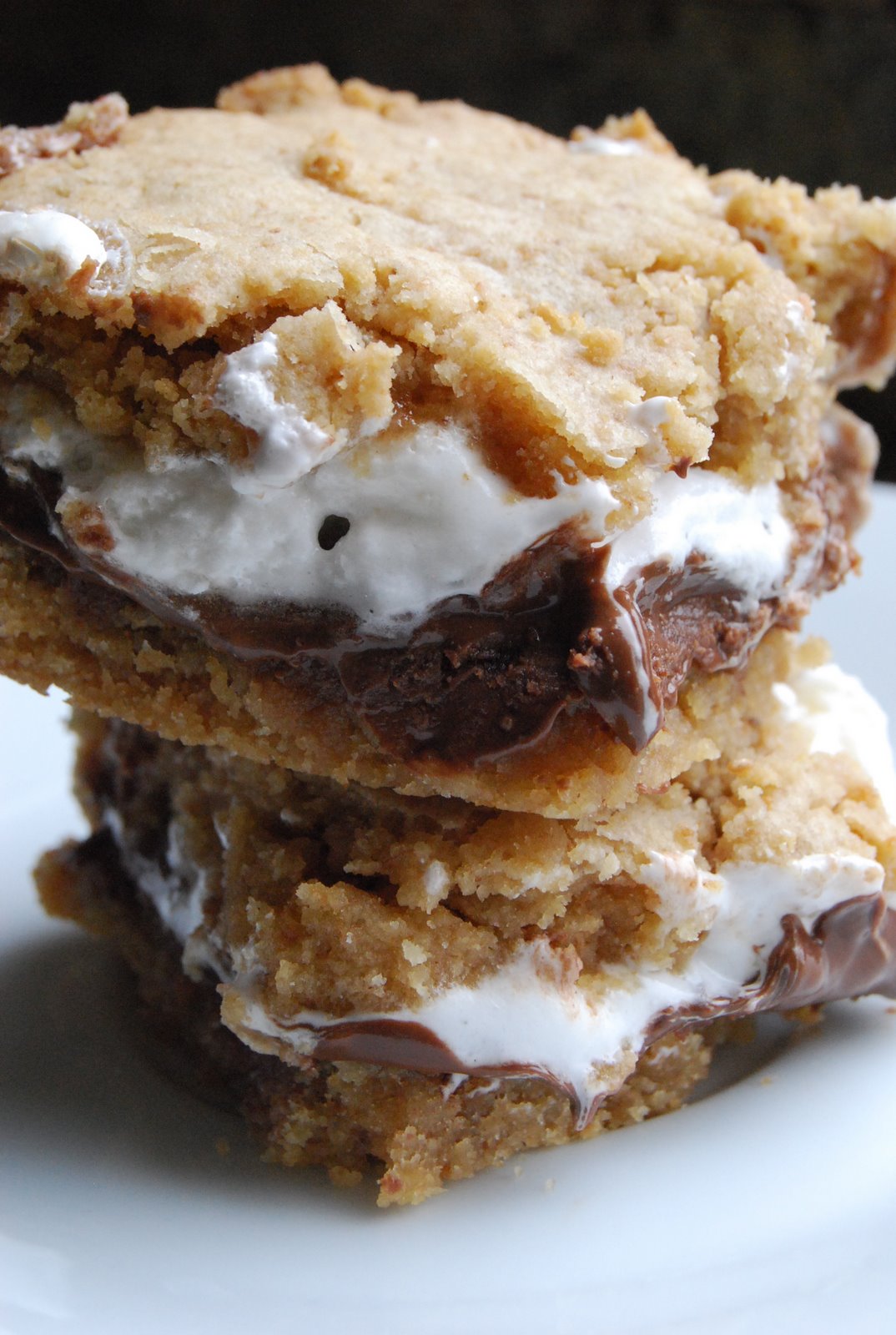 Savvy in San Francisco Tasty Treats S'mores Cookie Bars