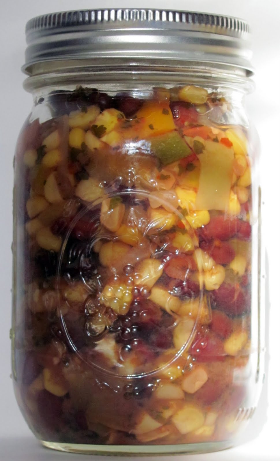 Creating Nirvana Pressure Canning Black Bean and Corn Salsa