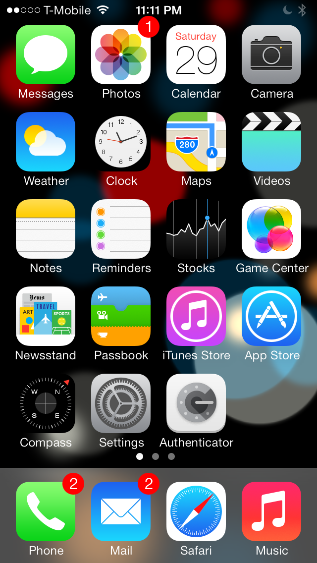 How To Get These Five Hidden Dynamic Wallpapers In iOS 7