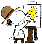 Snoopy painting snoopy peanuts dog painting