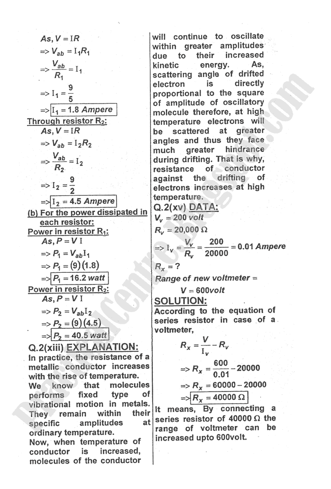 Physics-Numericals-Solve-2013-five-year-paper-class-XII